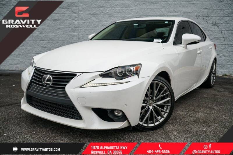 2015 Lexus IS 250 for sale at Gravity Autos Roswell in Roswell GA