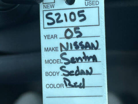 2005 Nissan Sentra 1.8