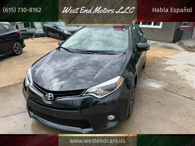 2015 Toyota Corolla for sale at West End Motors LLC in Nashville TN