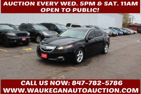 2012 Acura TL for sale at Waukegan Auto Auction in Waukegan IL