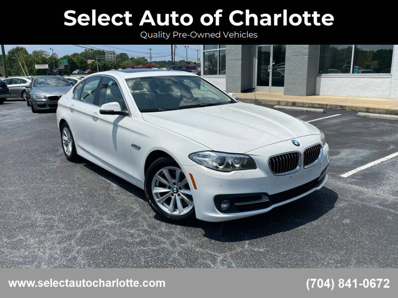 2015 BMW 5 Series for sale at Select Auto of Charlotte in Matthews NC