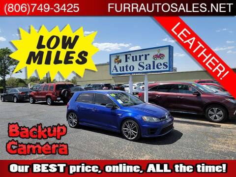 2015 Volkswagen Golf R for sale at FURR AUTO SALES in Lubbock TX