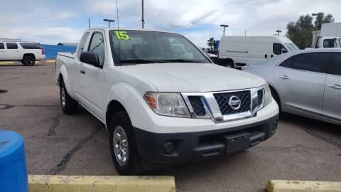 2015 Nissan Frontier for sale at CAMEL MOTORS in Tucson AZ