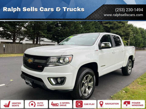 2018 Chevrolet Colorado for sale at Ralph Sells Cars & Trucks in Puyallup WA