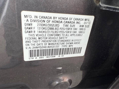 2010 Acura MDX SH-AWD w/Tech