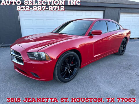 2013 Dodge Charger for sale at Auto Selection Inc. in Houston TX