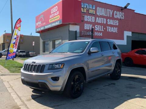 2015 Jeep Grand Cherokee for sale at RPM Quality Cars in Detroit MI