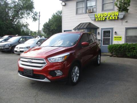 2019 Ford Escape for sale at Loudoun Used Cars in Leesburg VA