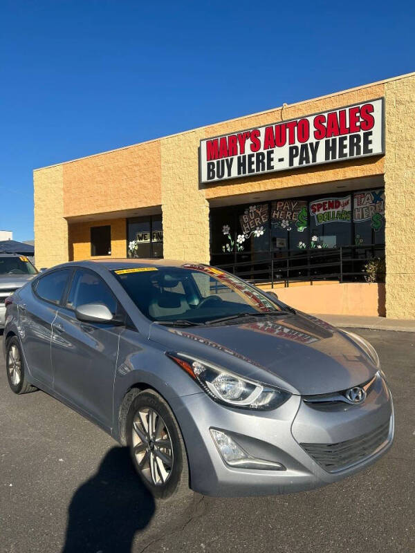 2016 Hyundai Elantra for sale at Marys Auto Sales in Phoenix AZ