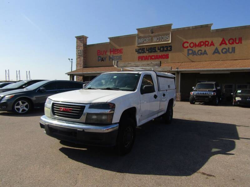2008 GMC Canyon for sale at Import Motors in Bethany OK