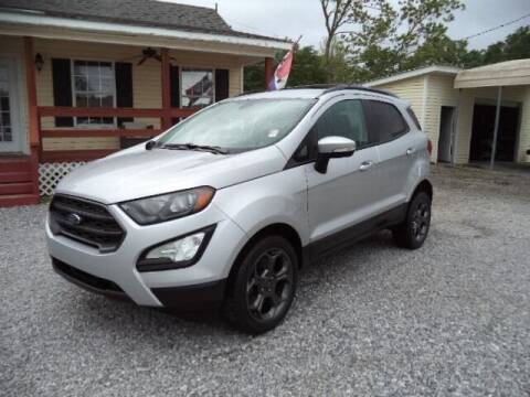 2018 Ford EcoSport for sale at PICAYUNE AUTO SALES in Picayune MS