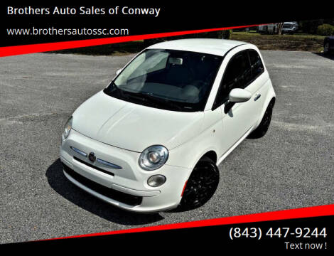 2013 FIAT 500 for sale at Brothers Auto Sales of Conway in Conway SC