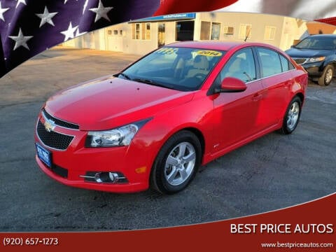 2014 Chevrolet Cruze for sale at Best Price Autos in Two Rivers WI