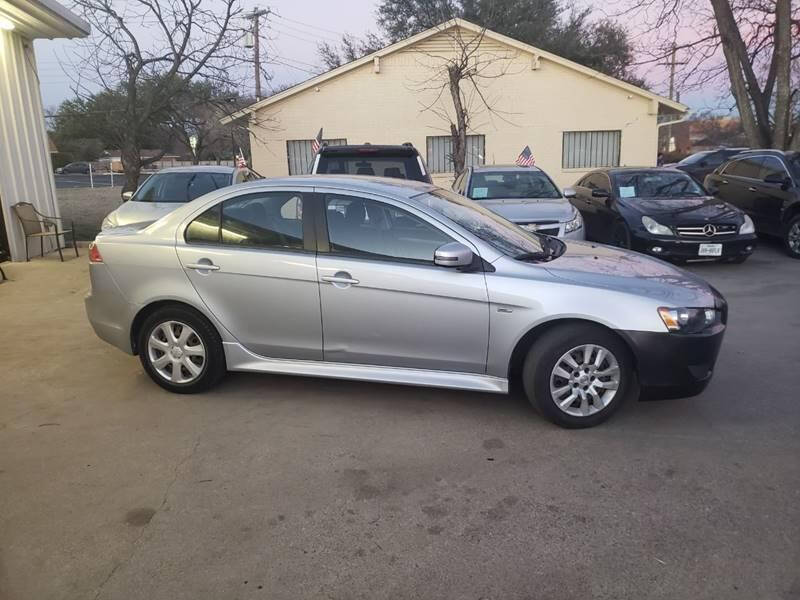 Used 2015 Mitsubishi Lancer ES with VIN JA32U2FU1FU014556 for sale in Dallas, TX