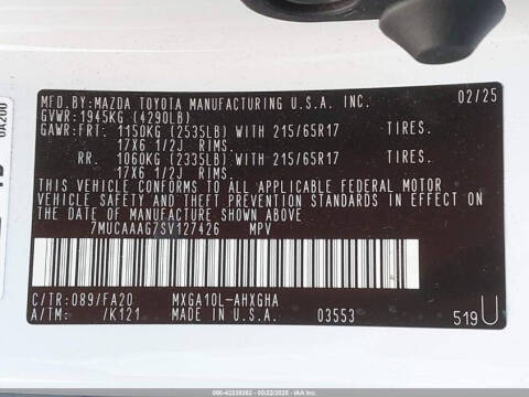 2025 Toyota Corolla Cross LE