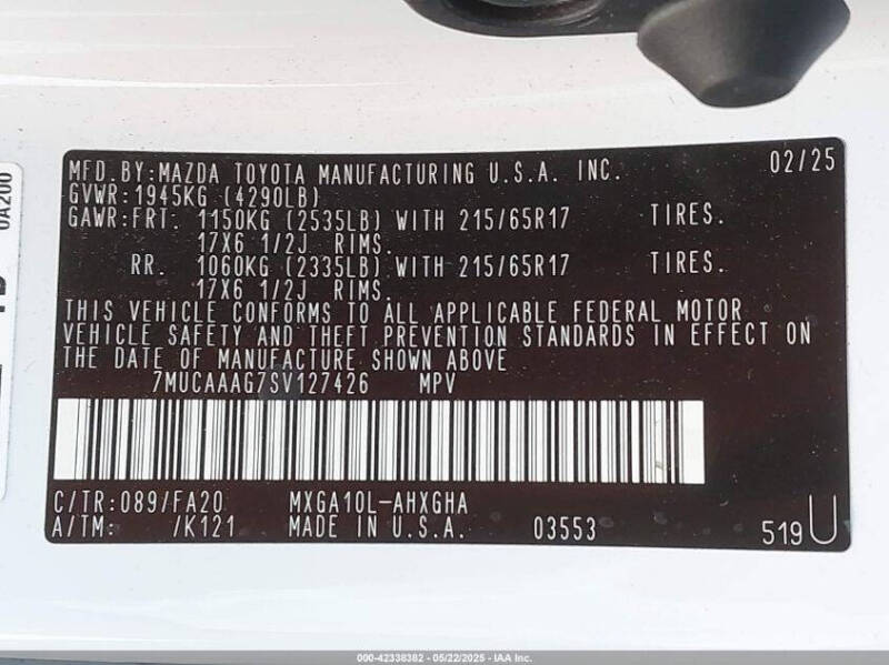 2025 Toyota Corolla Cross LE