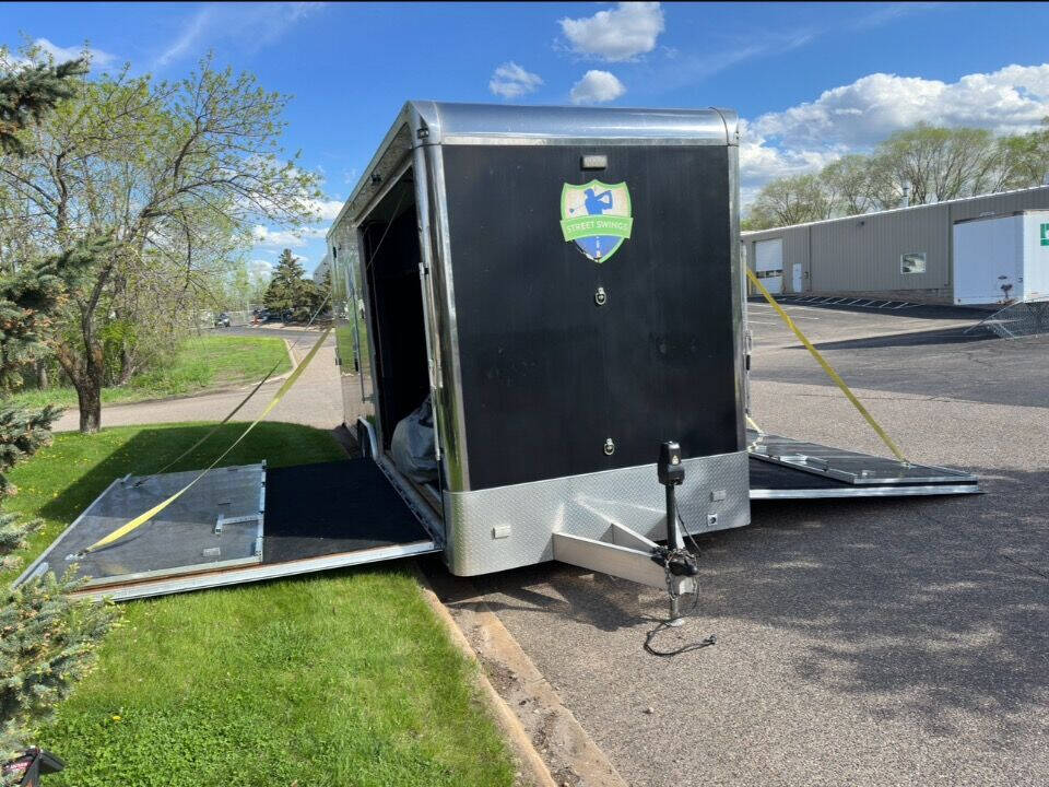 2017 ATC Golf 8.5x28 aluminum trailer for sale at Sales Ramp LLC in Elk River, MN