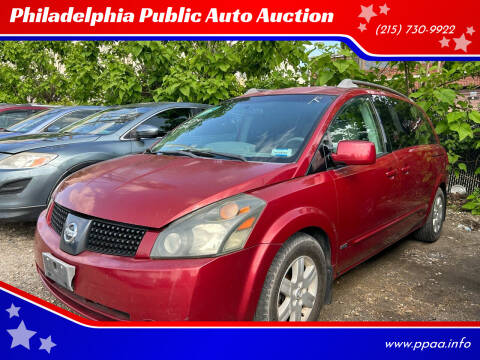 2006 Nissan Quest for sale at Philadelphia Public Auto Auction in Philadelphia PA