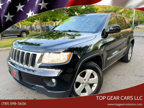 2013 Jeep Grand Cherokee for sale at Top Gear Cars LLC in Lynn MA