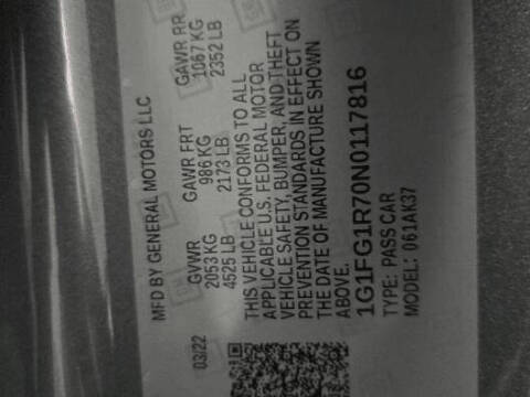 2022 Chevrolet Camaro SS