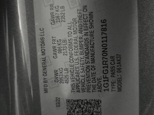 2022 Chevrolet Camaro SS