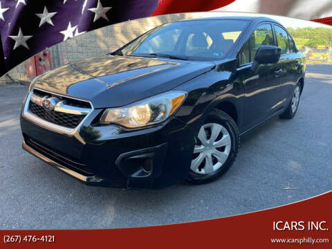 2013 Subaru Impreza for sale at ICARS INC. in Philadelphia PA