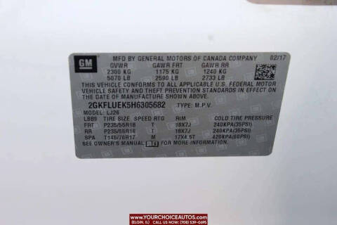 2017 GMC Terrain SLT