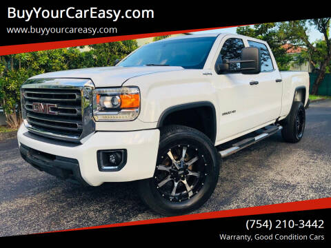 2016 GMC Sierra 2500HD for sale at BuyYourCarEasy.com in Hollywood FL