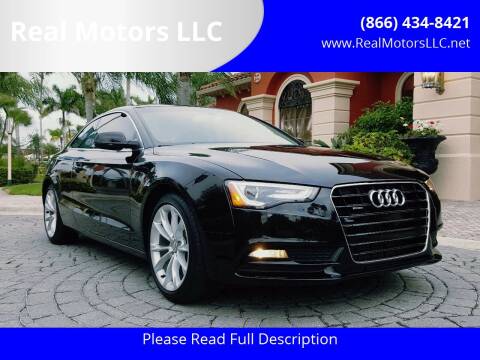 2013 Audi A5 for sale at Real Motors LLC in Clearwater FL