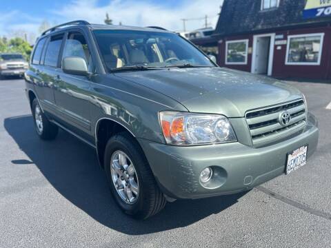 2007 Toyota Highlander for sale at Tony's Toys and Trucks Inc in Santa Rosa CA