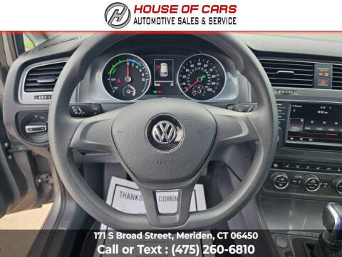 2016 Volkswagen e-Golf SE