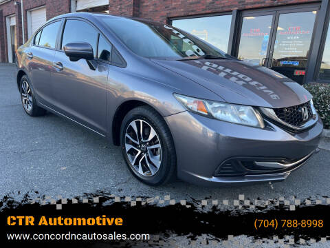 2015 Honda Civic for sale at CTR Automotive in Concord NC