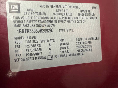 2009 Chevrolet Tahoe LTZ