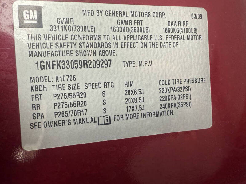 2009 Chevrolet Tahoe LTZ