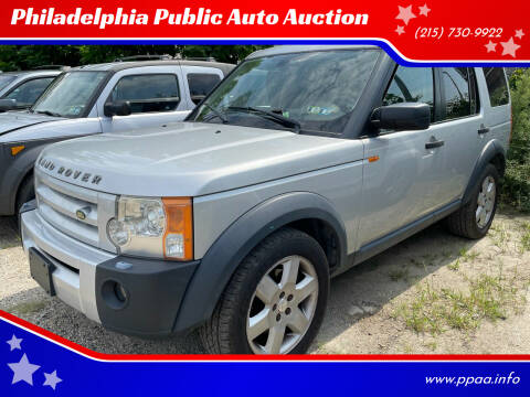 2005 Land Rover LR3 for sale at Philadelphia Public Auto Auction in Philadelphia PA
