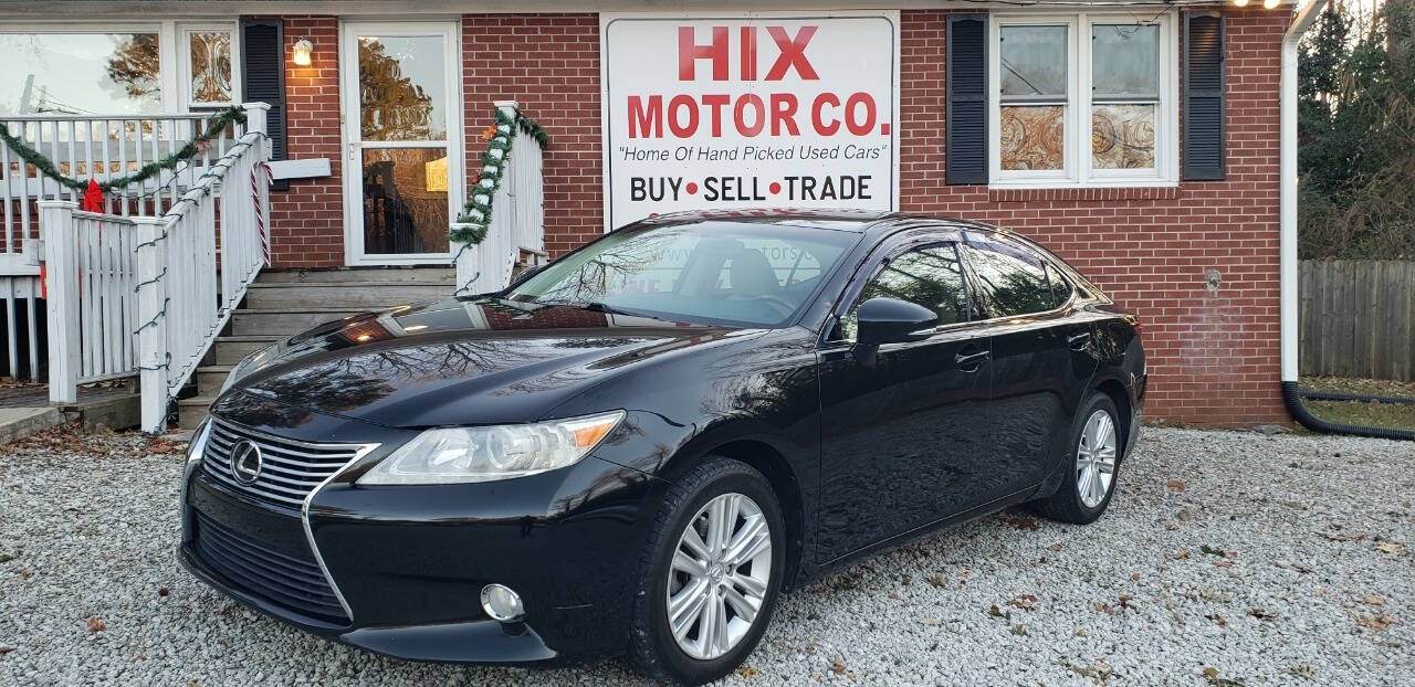 2013 Lexus ES 350 for sale at Hix Motor Co in Jacksonville, NC