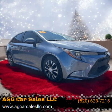 2020 Toyota Corolla for sale at A&G Car Sales LLC in Tucson AZ