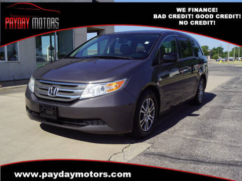 2013 Honda Odyssey for sale at Payday Motors in Wichita KS