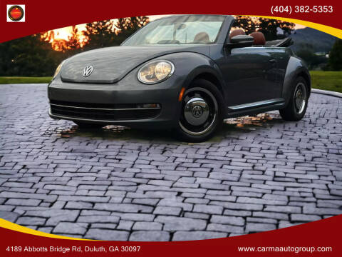 2013 Volkswagen Beetle Convertible for sale at Carma Auto Group in Duluth GA