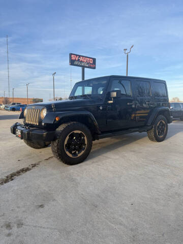 2014 Jeep Wrangler Unlimited for sale at SV Auto Sales in Sioux City IA