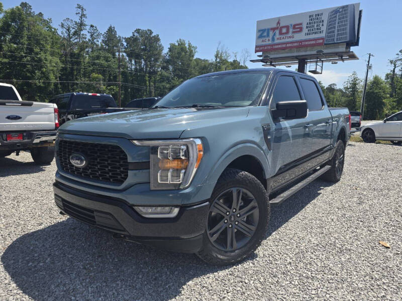 Used 2023 Ford F-150 XLT with VIN 1FTFW1E59PKD64869 for sale in Natchez, MS