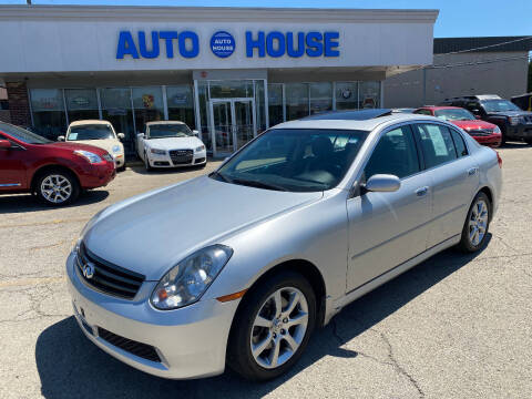 2006 Infiniti G35 for sale at Auto House Motors in Downers Grove IL