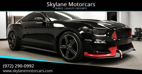 2015 Ford Mustang for sale at Skylane Motorcars in Carrollton TX