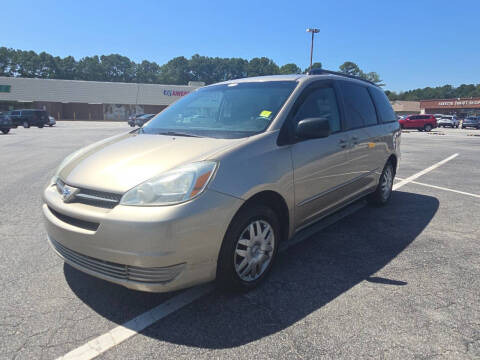 2004 Toyota Sienna for sale at Eazy Kars Auto Sale Llc in Fayetteville GA