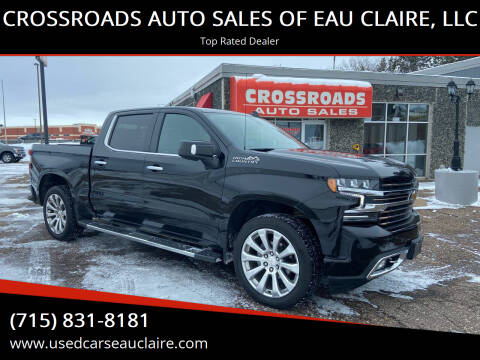 2021 Chevrolet Silverado 1500 for sale at CROSSROADS AUTO SALES OF EAU CLAIRE, LLC in Eau Claire WI