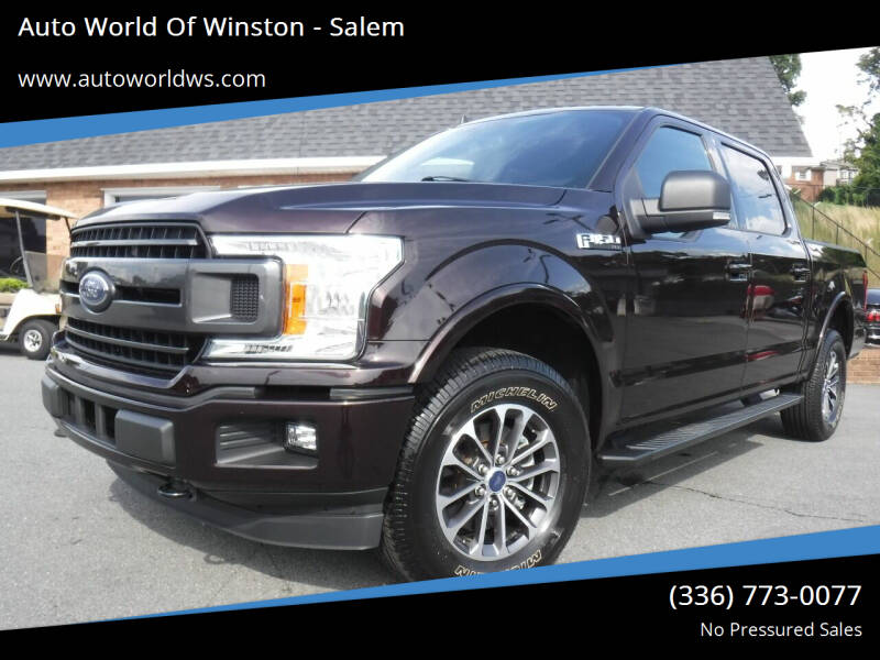 2019 Ford F-150 for sale at Auto World Of Winston - Salem in Winston Salem NC