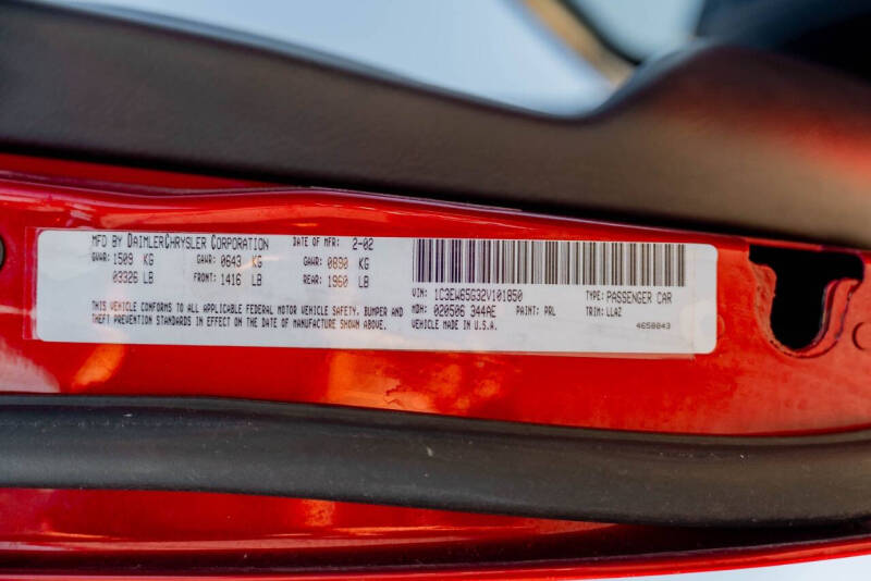 2002 Chrysler Prowler