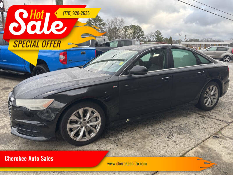 2018 Audi A6 for sale at Cherokee Auto Sales in Acworth GA