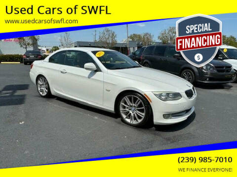 2013 BMW 3 Series for sale at Used Cars of SWFL in Fort Myers FL