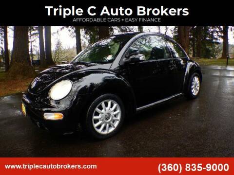 2005 Volkswagen New Beetle for sale at Triple C Auto Brokers in Washougal WA